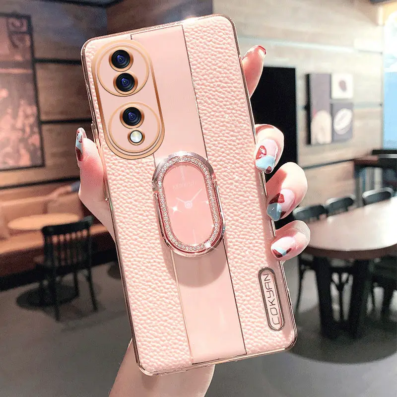 Ring Holder Luxury Shell for Honor 80 Pro Lens Protection Mobile Phone Case for Honor80 80Pro Anti Fall Protective Cover
Ring Holder Luxury Shell for Honor 80 Pro Lens Protection Mobile Phone Case for Honor80 80Pro Anti Fall Protective Cover