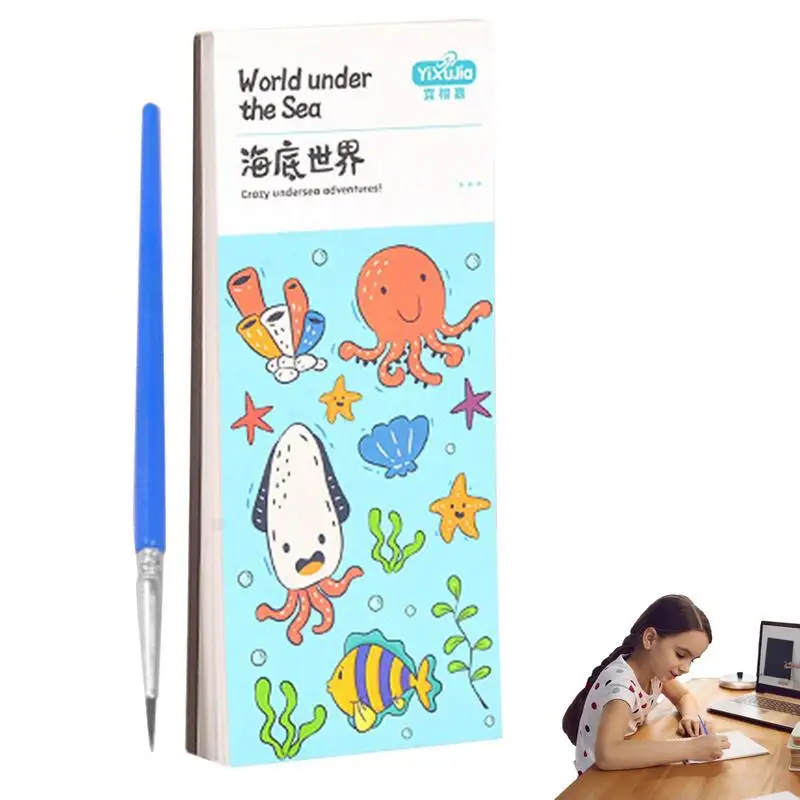 Pocket Watercolor Painting Book Portable Montessori Water Drawing Book Preschooler Drawing Toys For Early Education Suit For
Pocket Watercolor Painting Book Portable Montessori Water Drawing Book Preschooler Drawing Toys For Early Education Suit For