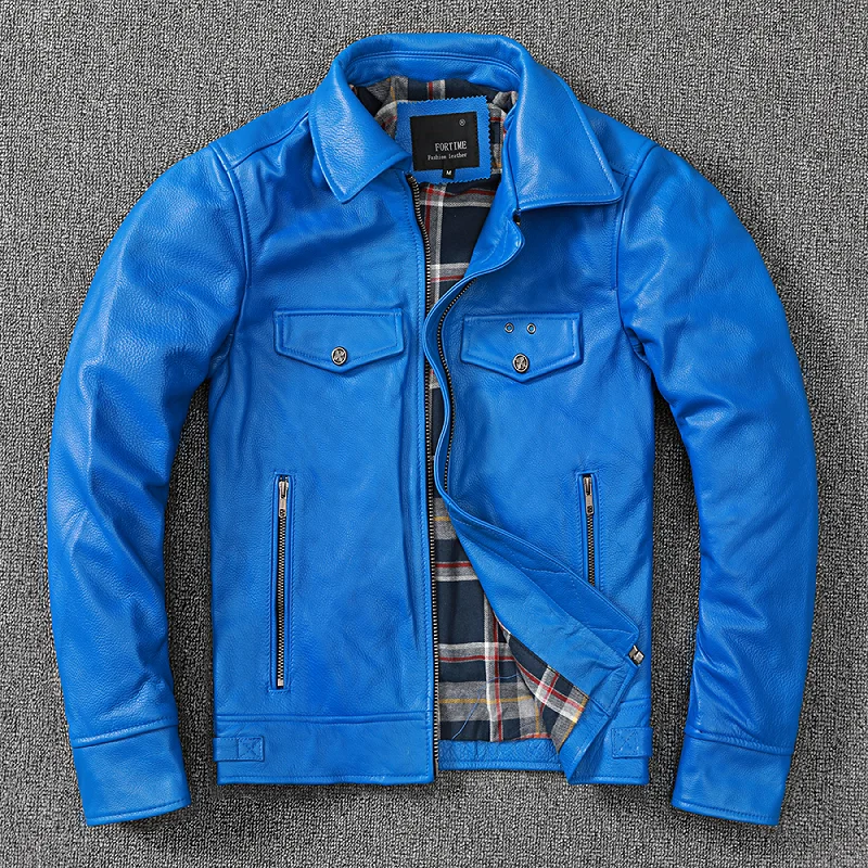 Free shipping.fashion brand men leather jacket.blue slim cowhide leather garments.dropship cheap leather clothes.Plus size
Free shipping.fashion brand men leather jacket.blue slim cowhide leather garments.dropship cheap leather clothes.Plus size
