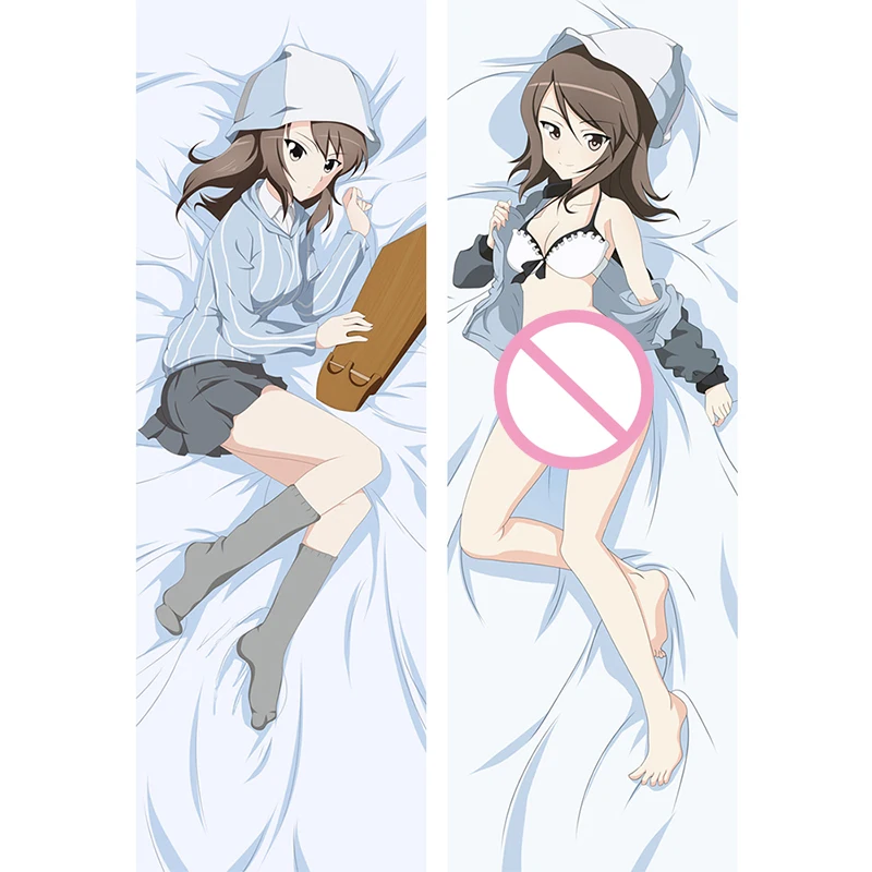

180cm Girls Und Panzer Dakimakura Cover Cute Moegirls Customize Pillowcase Otaku Bedding Pillows Hugging Body Sofa Cushion Cover