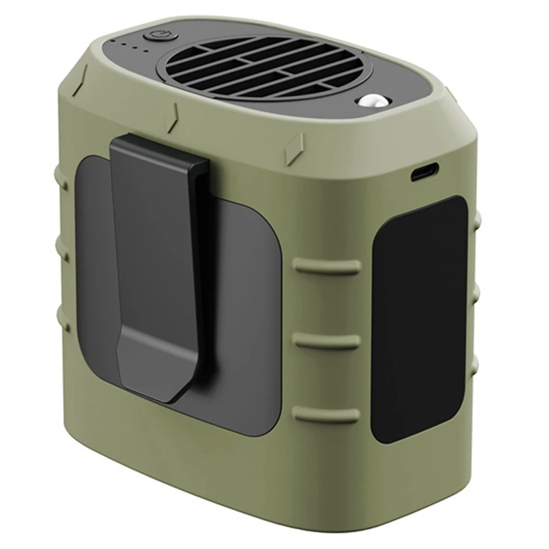 8000Mah Portable Fan USB Air Conditioning Rechargeable Wearable Mini Waist Clip Fan Outdoor Sports Cooling Fan
8000Mah Portable Fan USB Air Conditioning Rechargeable Wearable Mini Waist Clip Fan Outdoor Sports Cooling Fan