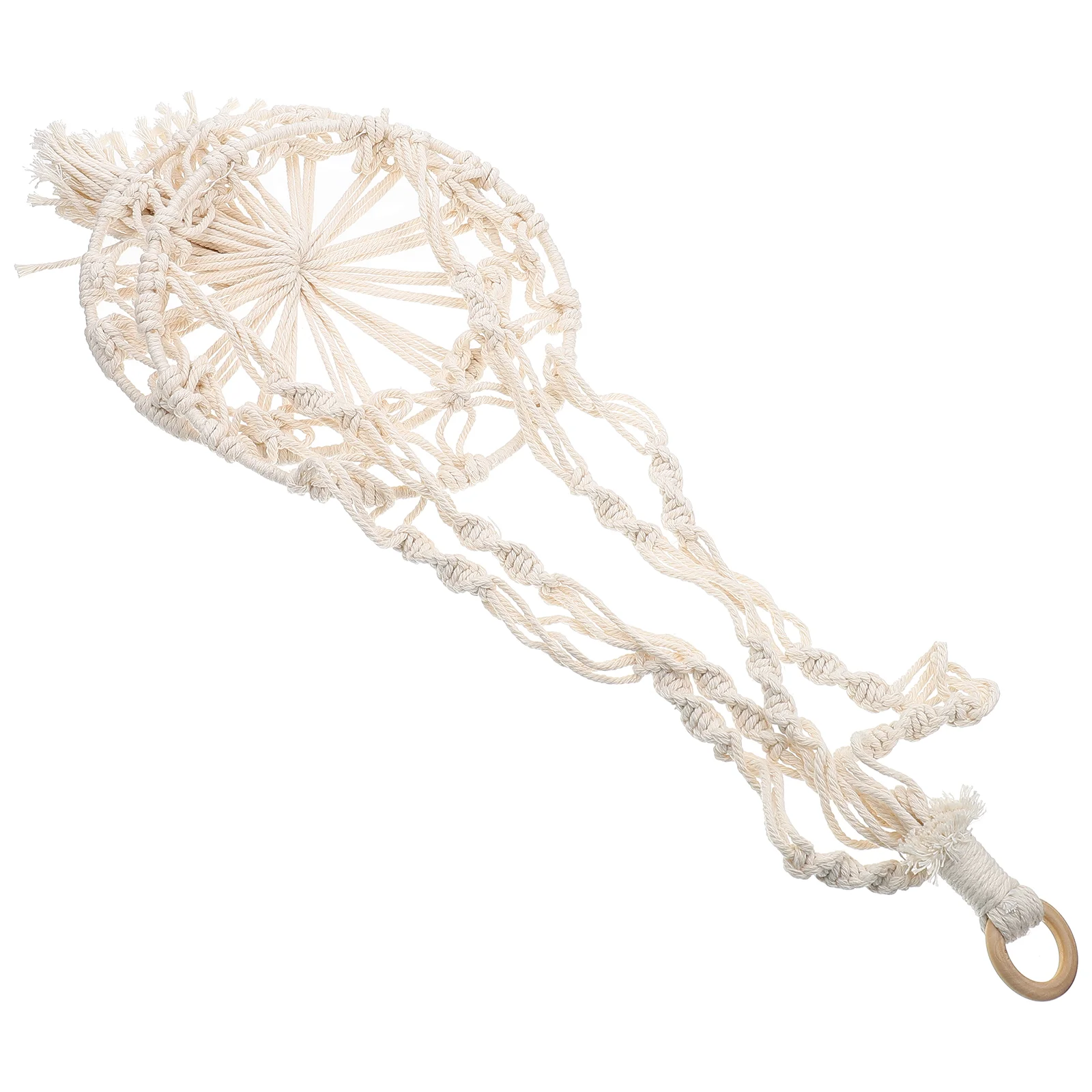 Macrame Fruit Hanging Hanger Hammock Holder Vegetable Basket Grocery Mesh Pot Planter Baskets Shopping String Wall Rope Storage
Macrame Fruit Hanging Hanger Hammock Holder Vegetable Basket Grocery Mesh Pot Planter Baskets Shopping String Wall Rope Storage