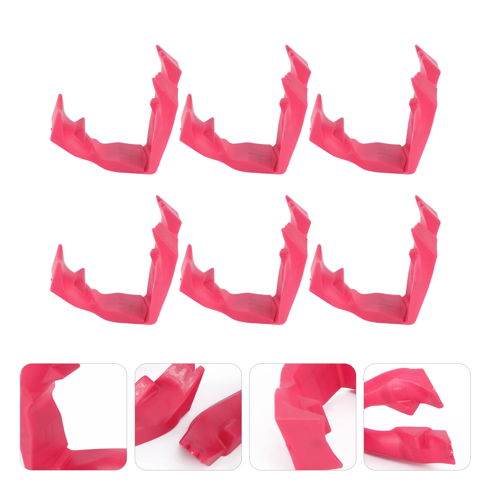 6PCS Dinner Clip Bread Tong Bowl Pot Pan Gripper Clip Cheesy Clip Tong Pot Clip Prep Eating Trongs Guards
6PCS Dinner Clip Bread Tong Bowl Pot Pan Gripper Clip Cheesy Clip Tong Pot Clip Prep Eating Trongs Guards
