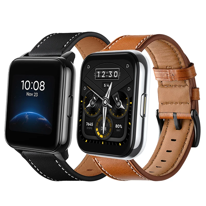 Ремешок из натуральной кожи для смарт-часов Realme Watch S/S Pro, 22 мм
Ремешок из натуральной кожи для смарт-часов Realme Watch S/S Pro, 22 мм