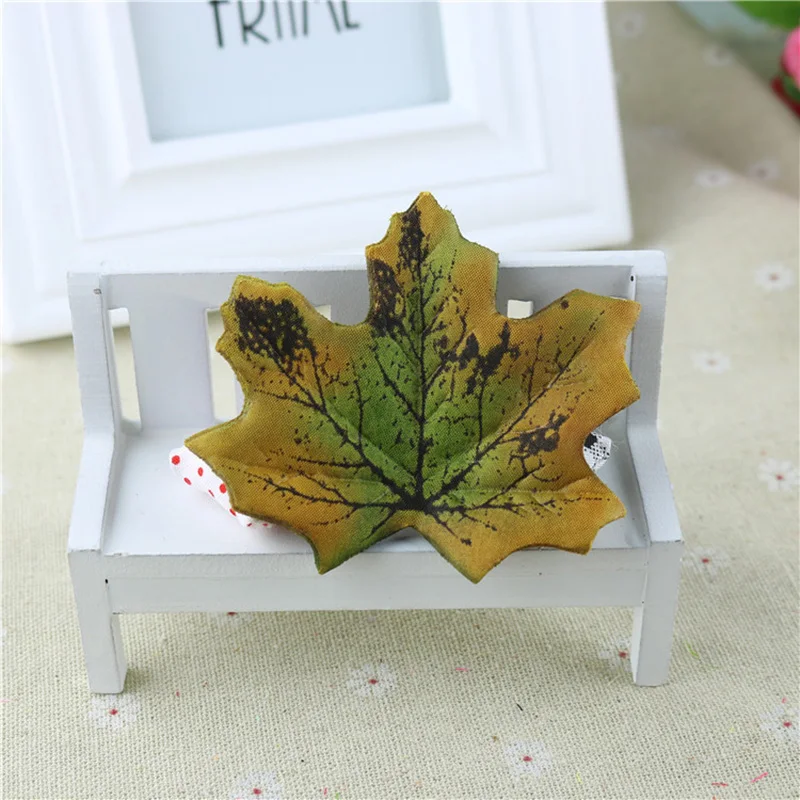 50Pics Artificial Maple Leaves Silk Simulation Fake Wedding Home Party With DIY Decorative Decor Craft Scrapbooking
50Pics Artificial Maple Leaves Silk Simulation Fake Wedding Home Party With DIY Decorative Decor Craft Scrapbooking