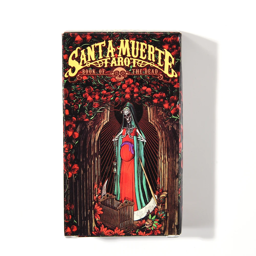 Santa Muerte Tarot Deck Oracle Cards Entertainment Card Game for Fate Divination Occult Tarot Card Games
Santa Muerte Tarot Deck Oracle Cards Entertainment Card Game for Fate Divination Occult Tarot Card Games