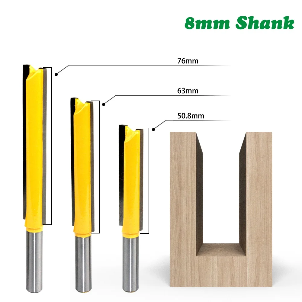 1 pc 8mm Shank Straight Router Bit 1/2 inch Milling Cutting Diameter Edge Woodworking Trimming Cutter Knife
1 pc 8mm Shank Straight Router Bit 1/2 inch Milling Cutting Diameter Edge Woodworking Trimming Cutter Knife