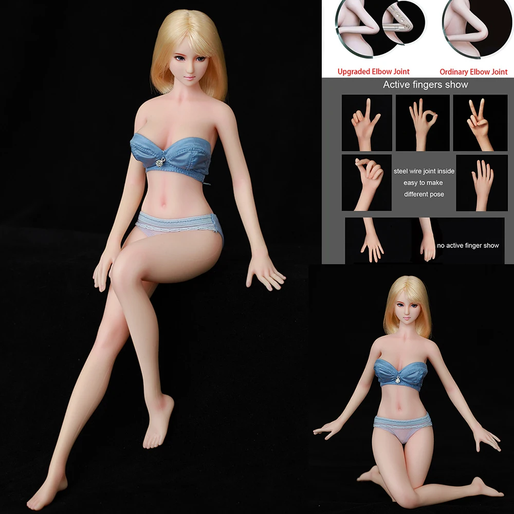 LD 1/6 Scale 28M Silicone Seamless Female Middle Chest Body Fit 12" Figure Body with Upgraded Elbow Joint Active Fingers
LD 1/6 Scale 28M Silicone Seamless Female Middle Chest Body Fit 12" Figure Body with Upgraded Elbow Joint Active Fingers