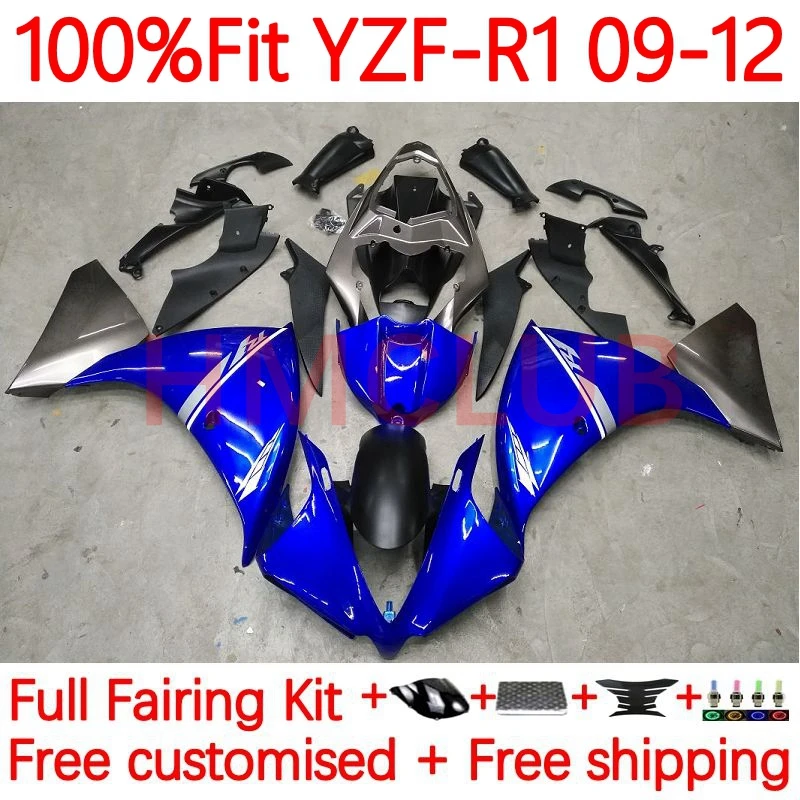 OEM Body For YAMAHA YZF-R1 YZF R1 R 1 1000 CC YZFR1 2009 2010 2011 2012 YZF1000 09 10 11 12 Injection Fairing 5No.0 Glossy Blue
OEM Body For YAMAHA YZF-R1 YZF R1 R 1 1000 CC YZFR1 2009 2010 2011 2012 YZF1000 09 10 11 12 Injection Fairing 5No.0 Glossy Blue