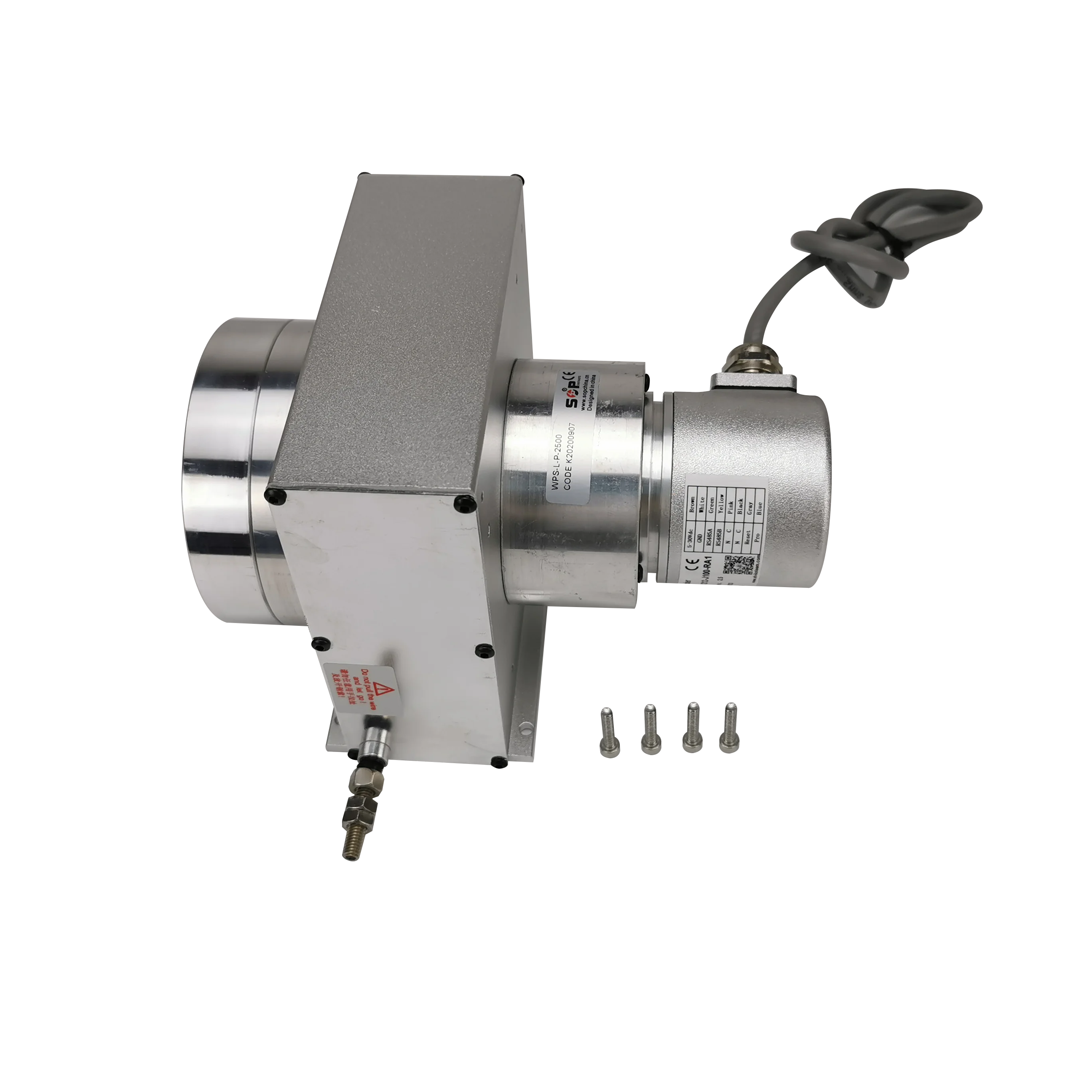 2500mm absolute encoder Rs485 16bit draw wire displacement position sensor
2500mm absolute encoder Rs485 16bit draw wire displacement position sensor
