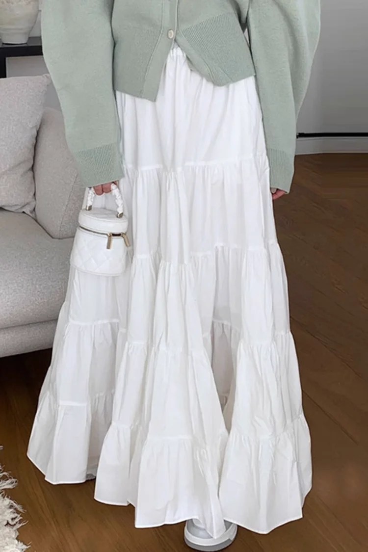 Korobov Spring French Sweet Thin Skirt High Waist Solid Color Hemline Half Skirts Female Faldas Mujer Moda 2023 Korean Fashion
Korobov Spring French Sweet Thin Skirt High Waist Solid Color Hemline Half Skirts Female Faldas Mujer Moda 2023 Korean Fashion