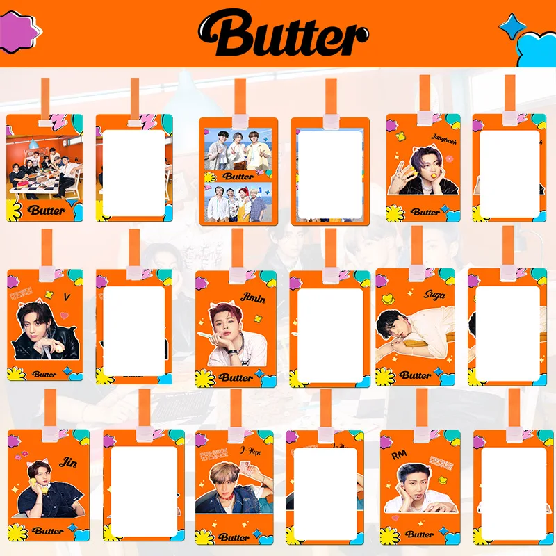 Kpop Bangtan Boys Butter Permission To Dance Bus Card Cover with Lanyard New Album Accessories Card Holder ID Credit Bank Card
Kpop Bangtan Boys Butter Permission To Dance Bus Card Cover with Lanyard New Album Accessories Card Holder ID Credit Bank Card