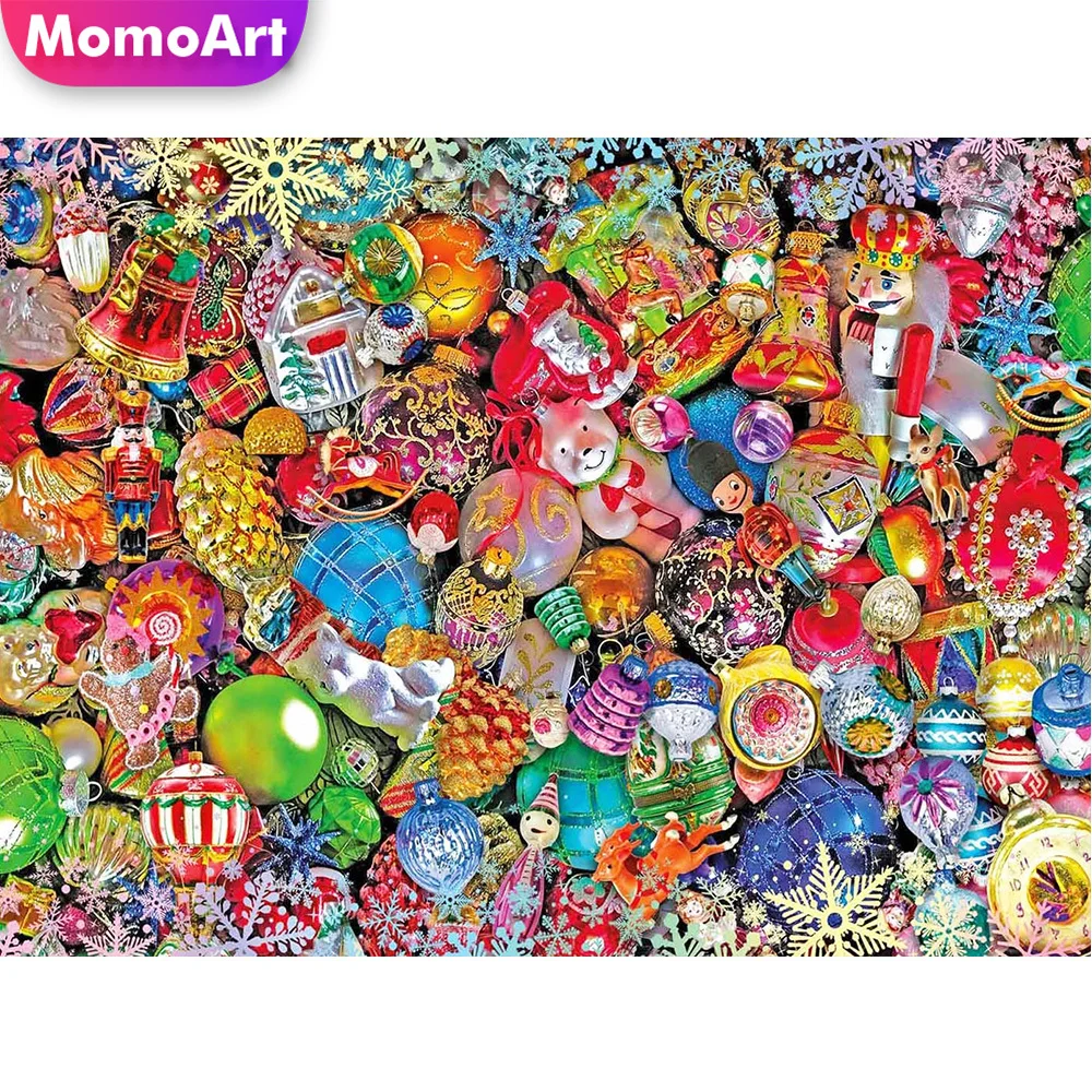 

MomoArt DIY Diamond Mosaic Light Cross Stitch Kits Embroidery Landscape Painting New Collection Handmade Christmas Gift