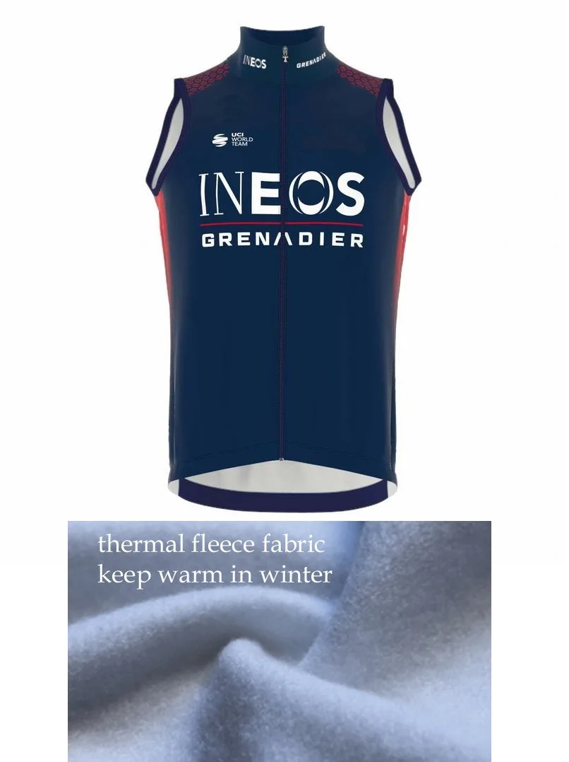 Зимний флисовый теплый синий жилет 2022 INEOS Grenadier TEAM без рукавов для езды на велосипеде Mtb Одежда велосипедная одежда Maillot Ciclismo велосипедная од...
Зимний флисовый теплый синий жилет 2022 INEOS Grenadier TEAM без рукавов для езды на велосипеде Mtb Одежда велосипедная одежда Maillot Ciclismo велосипедная од...