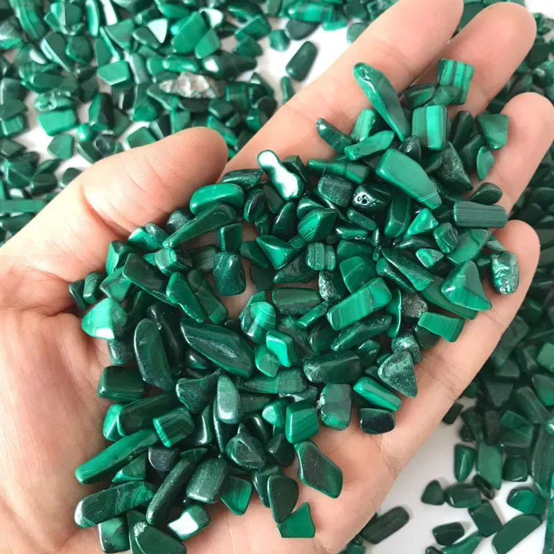 100g Malachite Crystal Gravel Mineral Crystal Chip Beads Home or Fountain Decor Tumbled Stone Degauss Healing Reiki
100g Malachite Crystal Gravel Mineral Crystal Chip Beads Home or Fountain Decor Tumbled Stone Degauss Healing Reiki