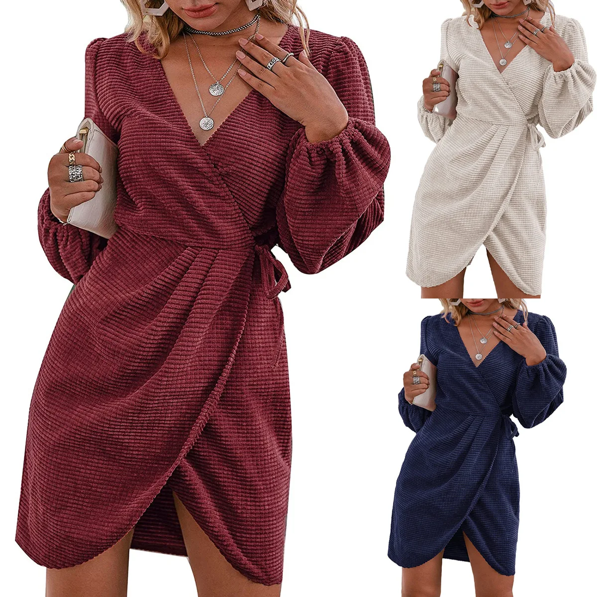 2021 New European and American Women's Dresses New Hot-Selling Cocktail Party Dresses
2021 New European and American Women's Dresses New Hot-Selling Cocktail Party Dresses