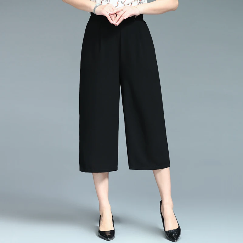 Chiffon Oversize Pants Woman 2023 New Casual Black Wide Leg Pants High Waist Summer Vintage Clothes High Quality
Chiffon Oversize Pants Woman 2023 New Casual Black Wide Leg Pants High Waist Summer Vintage Clothes High Quality