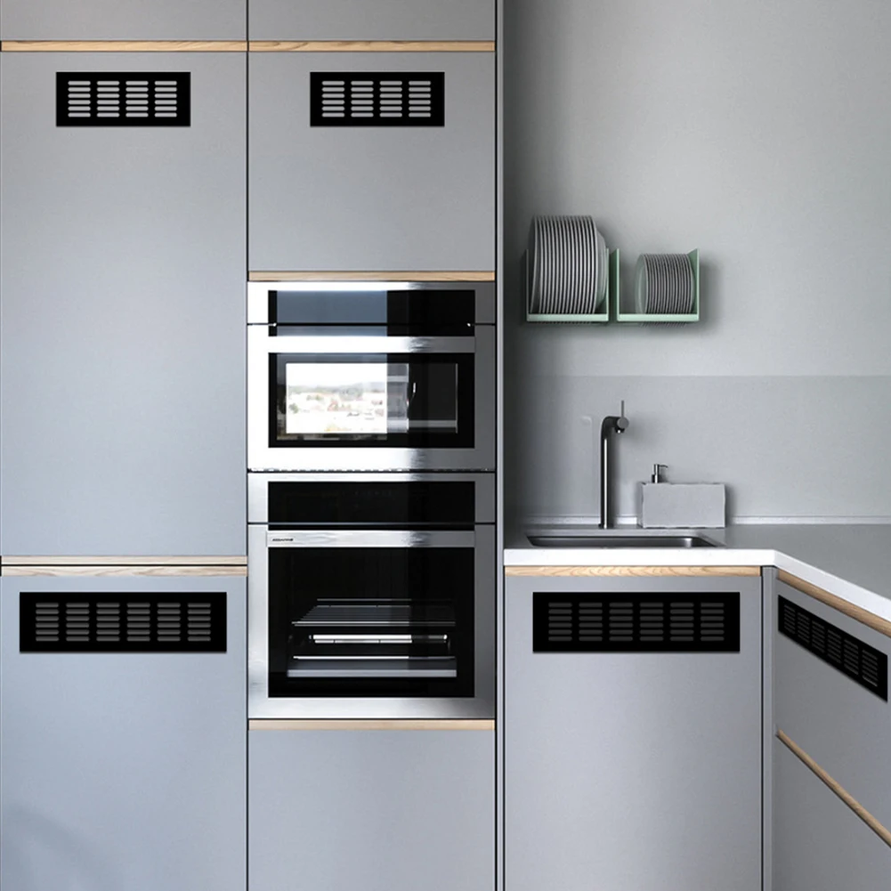 60mm Ventilation Grille Aluminium Rectangular Cabinet Wardrobe Cupboard Air Vent Grille Cover Ventilation Grille Vents
60mm Ventilation Grille Aluminium Rectangular Cabinet Wardrobe Cupboard Air Vent Grille Cover Ventilation Grille Vents