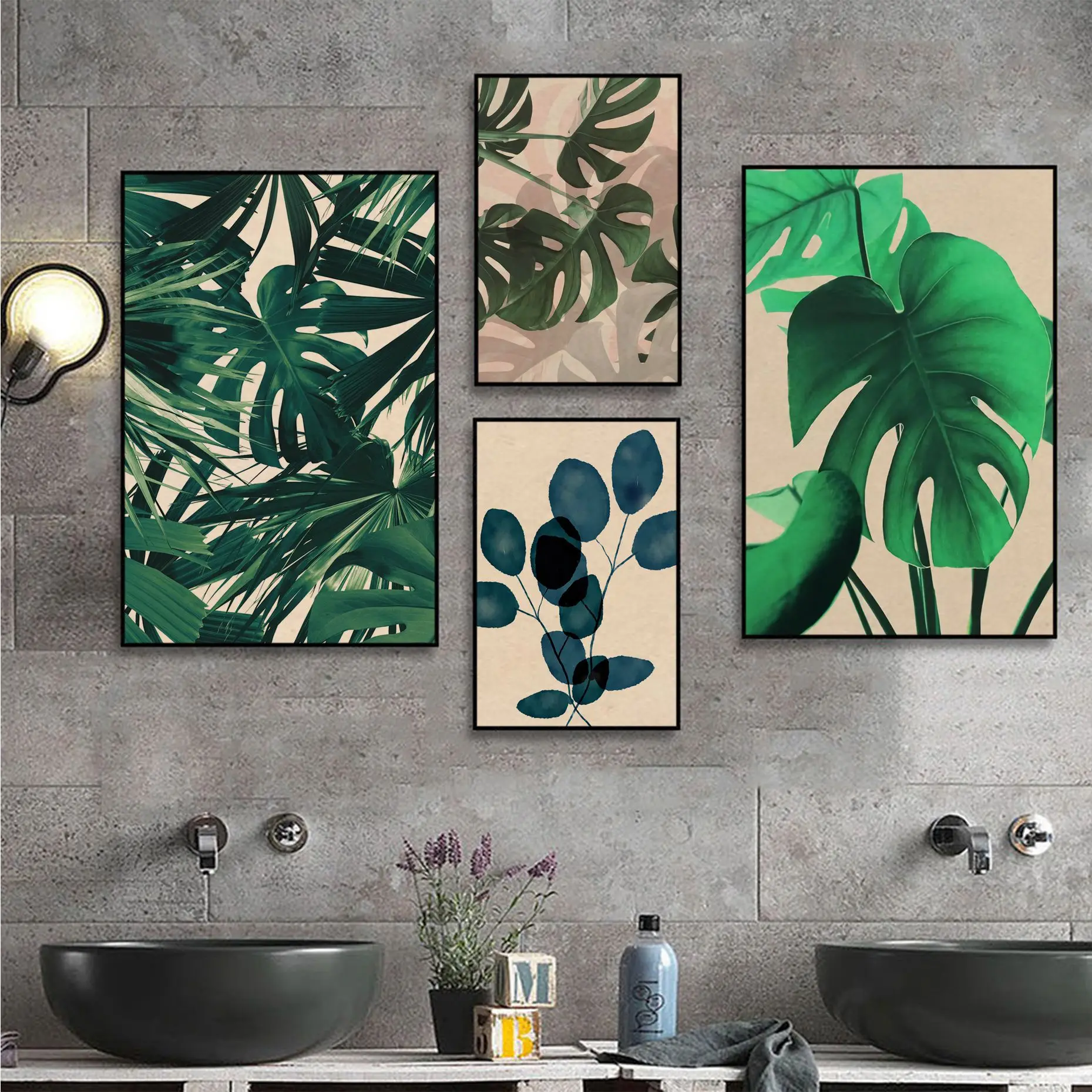 Scandinavian Style Tropical Plants Green Leaves Posters Retro Kraft Paper Sticker DIY Room Bar Cafe Vintage Decorative Painting
Scandinavian Style Tropical Plants Green Leaves Posters Retro Kraft Paper Sticker DIY Room Bar Cafe Vintage Decorative Painting