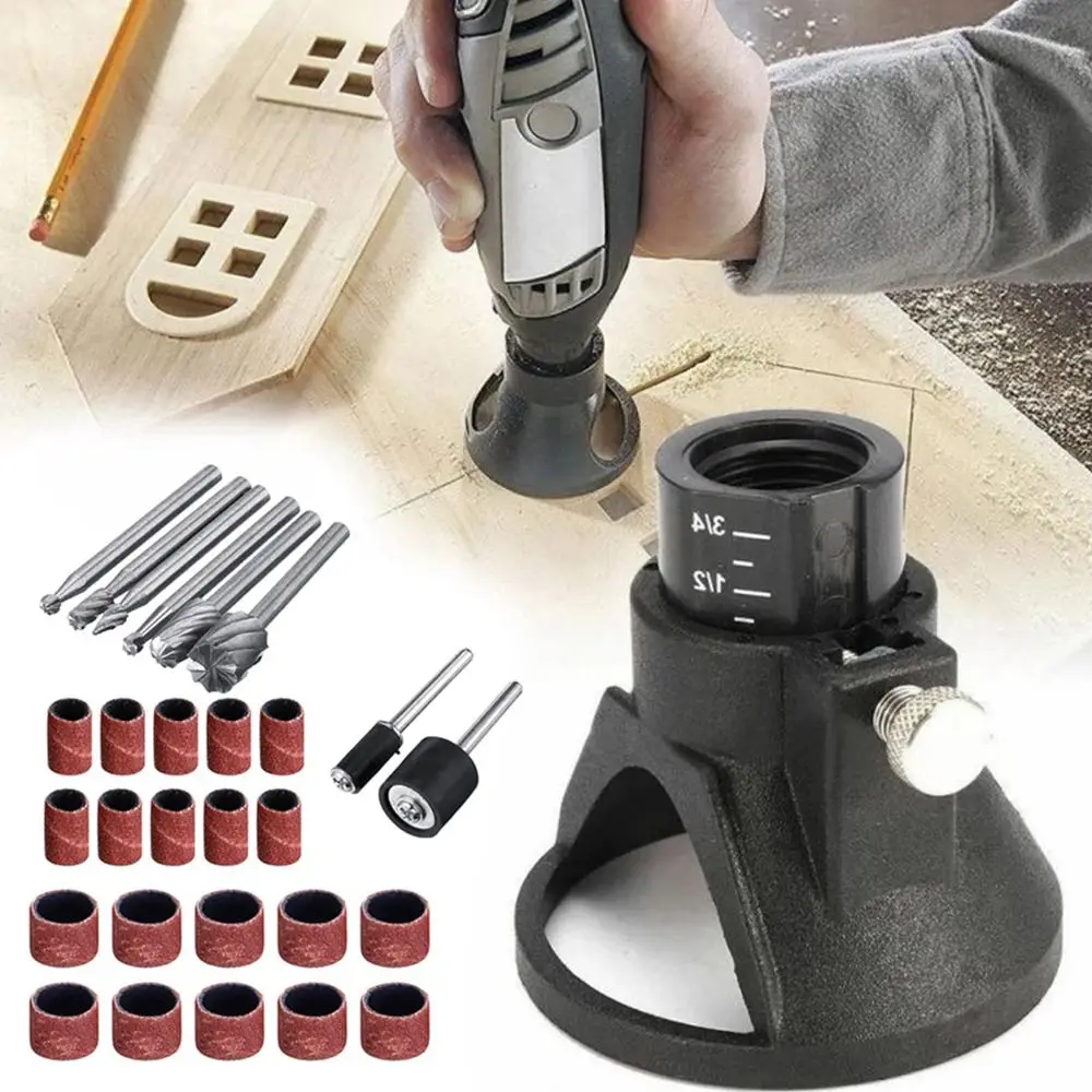 Creative Woodorking Locator Set HSS Router Drill Bit Stone Metal Root Carving Milling Cutter Dremel Rotary Burrs Tool
Creative Woodorking Locator Set HSS Router Drill Bit Stone Metal Root Carving Milling Cutter Dremel Rotary Burrs Tool