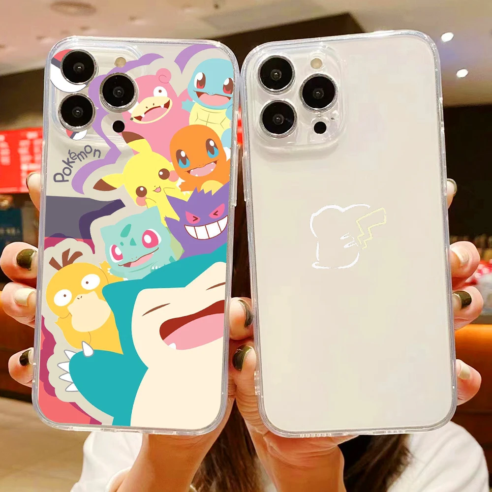 Pokemon Pikachu Ultra Thin Clear Phone Case For Apple iPhone 13 12 11 Pro 12 13 Mini X XR XS Max SE 5 6 6s 7 8 Plus Black Back
Pokemon Pikachu Ultra Thin Clear Phone Case For Apple iPhone 13 12 11 Pro 12 13 Mini X XR XS Max SE 5 6 6s 7 8 Plus Black Back