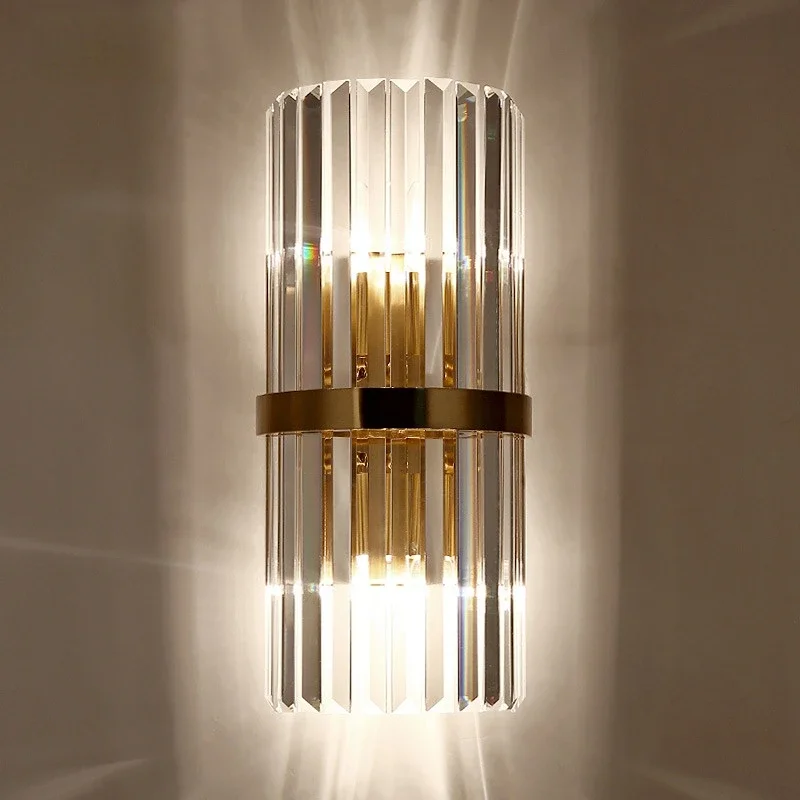 Crystal Wall Lamp Luxury Living Room Background Lighting Nordic Modern Simple Staircase Corridor Bedroom Bed Suitable
Crystal Wall Lamp Luxury Living Room Background Lighting Nordic Modern Simple Staircase Corridor Bedroom Bed Suitable