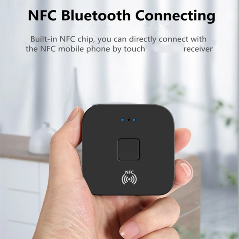 

Для студийной Bluetooth 5,0 аудиоресивера 3,5 мм AUX RCA стерео Hi-Fi музыкальный беспроводной адаптер для автомобильных домашних динамиков прочный