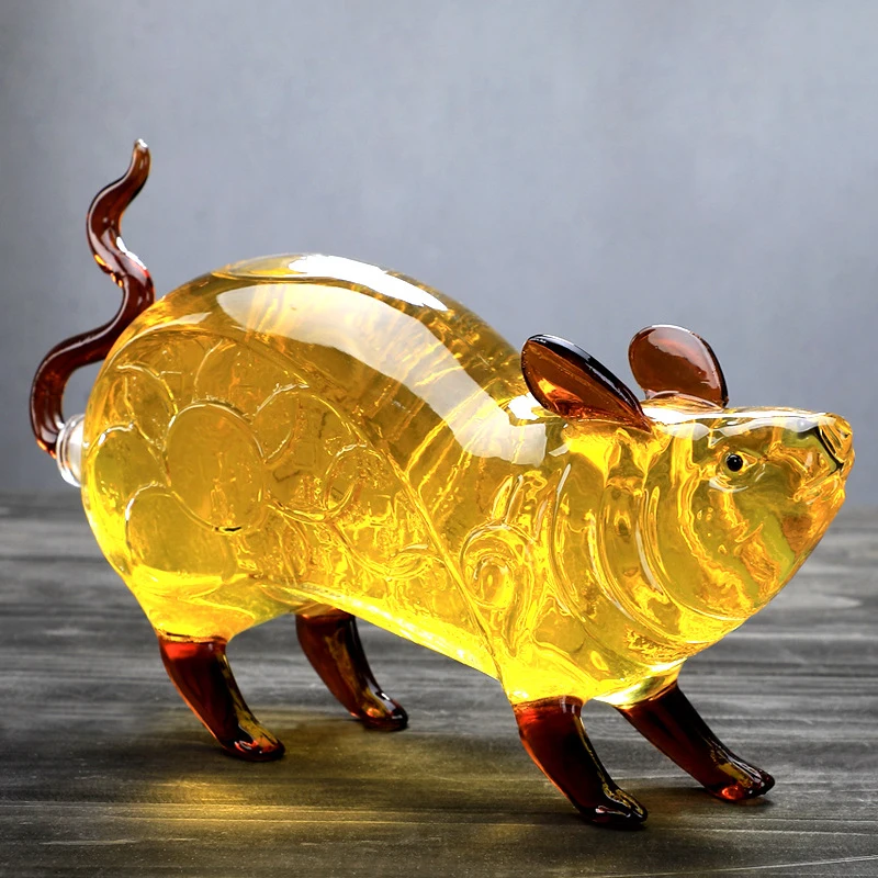 Animal mouse shaped party Home Bar Decoration whiskey decanter for Liquor Scotch Bourbon
Animal mouse shaped party Home Bar Decoration whiskey decanter for Liquor Scotch Bourbon