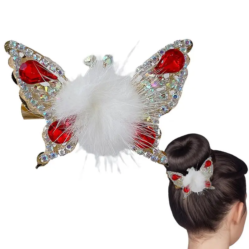 Butterflies Hairpin Sparkly Flying Butterfly With Rhinestone Hair Clip Fashionable Hairpin Hair Decorative Accessories For Women
Butterflies Hairpin Sparkly Flying Butterfly With Rhinestone Hair Clip Fashionable Hairpin Hair Decorative Accessories For Women