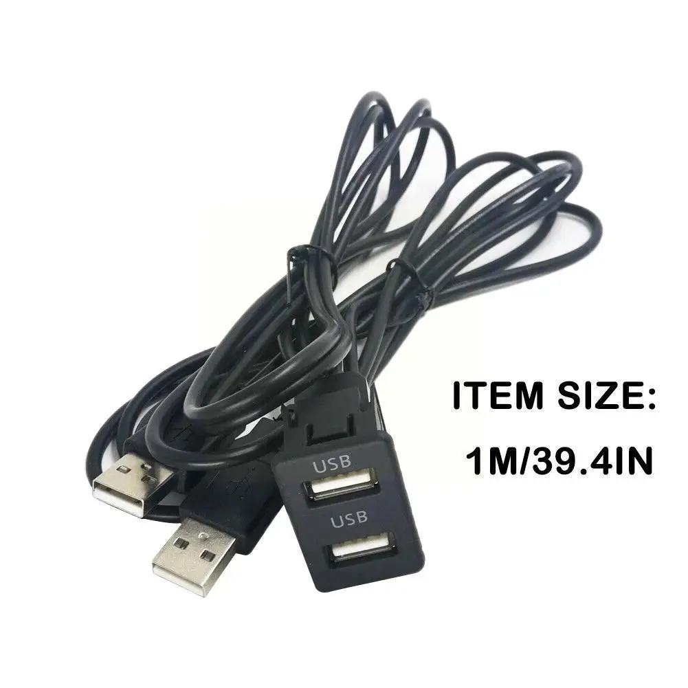 100 см кабель-удлинитель для приборной панели AUX USB 2.0 панель портов Автомобильная лодка двойной USB-удлинитель адаптер для Toyota B7B2
100 см кабель-удлинитель для приборной панели AUX USB 2.0 панель портов Автомобильная лодка двойной USB-удлинитель адаптер для Toyota B7B2