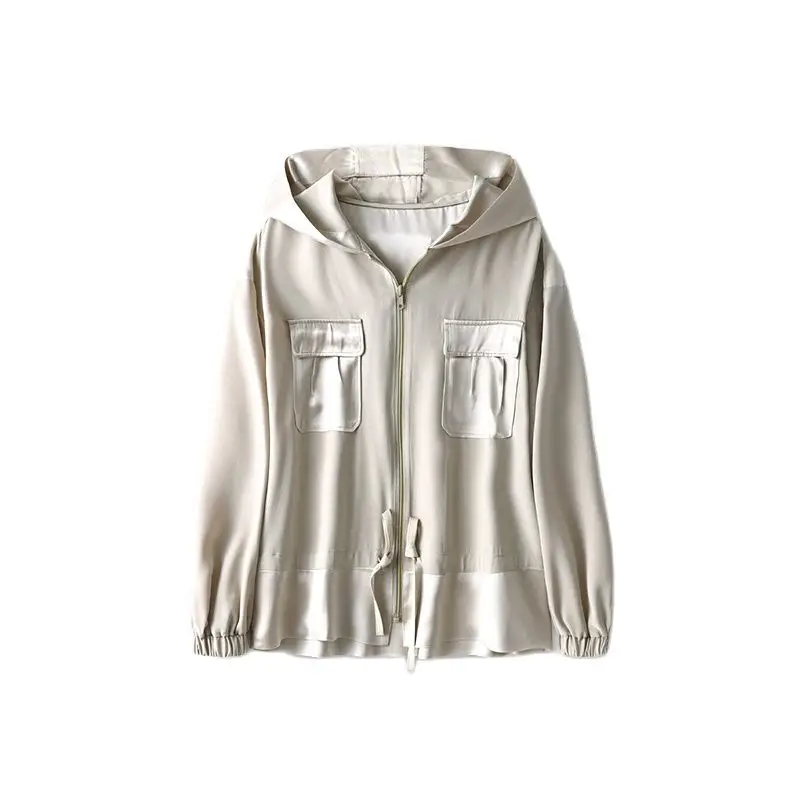 Hooded Acetate Polyester Women Jackets 2022 New Thin Summer Patchwork Casual Outerwear & Coats Dropshipping
Hooded Acetate Polyester Women Jackets 2022 New Thin Summer Patchwork Casual Outerwear & Coats Dropshipping