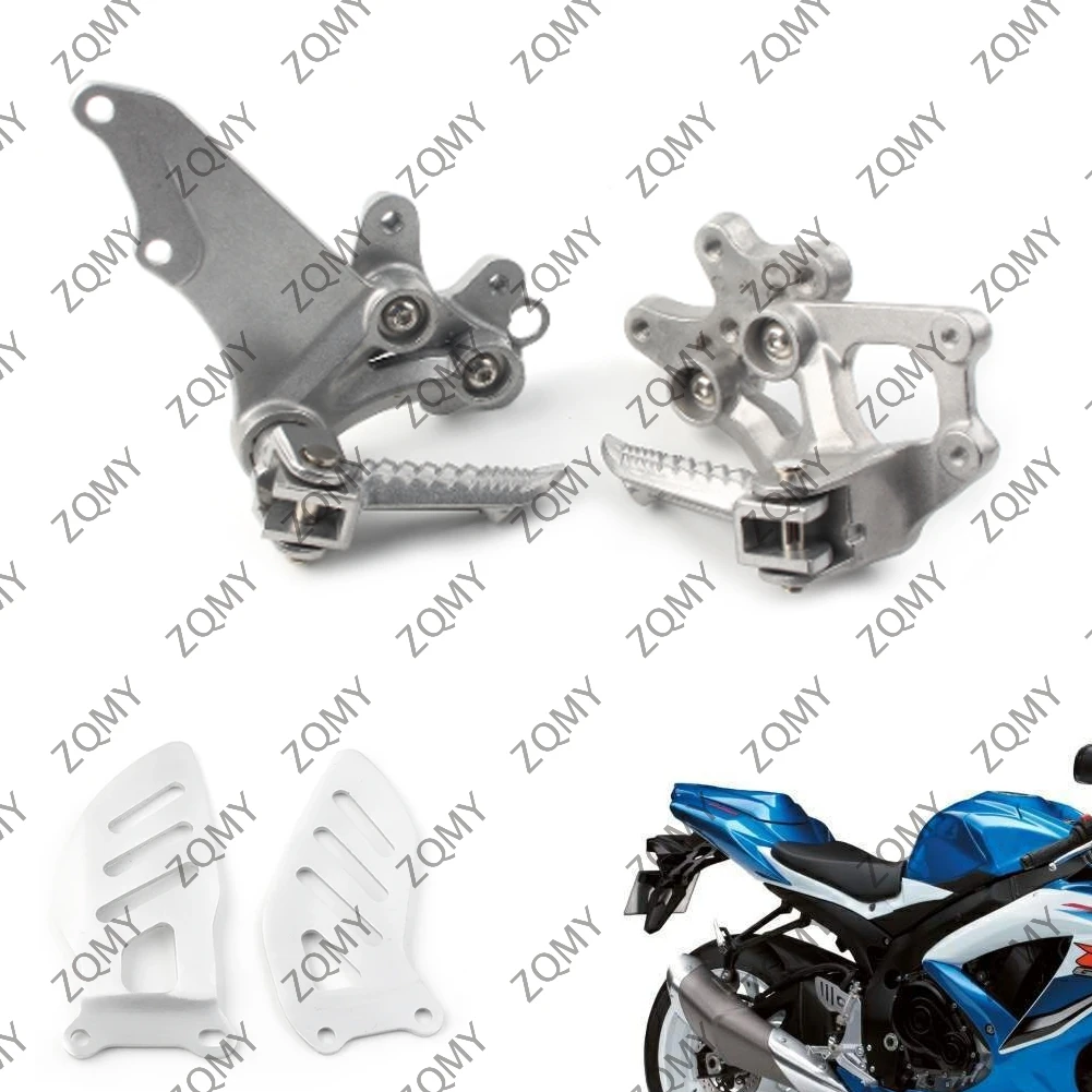 Передние подножки мотоциклиста, левая + правая подножка с кронштейнами для SUZUKI GSXR 600 750 K6 K8 2006 2007 2008 2009 2010
Передние подножки мотоциклиста, левая + правая подножка с кронштейнами для SUZUKI GSXR 600 750 K6 K8 2006 2007 2008 2009 2010