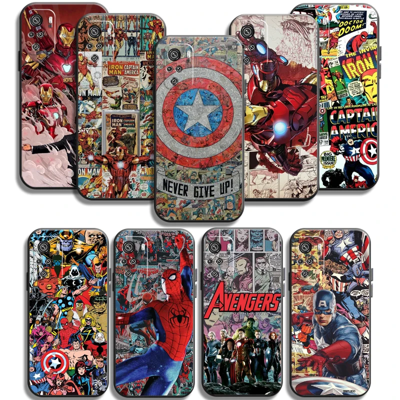 Marvel Spiderman Iron Man Phone Cases For Xiaomi Redmi 7 7A 9 9A 9T 8A 8 2021 7 8 Pro Note 8 9 Note 9T Soft TPU Back Cover
Marvel Spiderman Iron Man Phone Cases For Xiaomi Redmi 7 7A 9 9A 9T 8A 8 2021 7 8 Pro Note 8 9 Note 9T Soft TPU Back Cover
