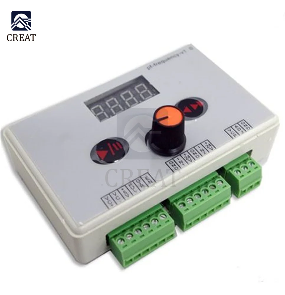 DC 7.5V-24V Digital Reversible Stepper Motor Speed Controller 12V 24V Motor Speed Regulator Governor Pulse Signal Control 998Rpm
DC 7.5V-24V Digital Reversible Stepper Motor Speed Controller 12V 24V Motor Speed Regulator Governor Pulse Signal Control 998Rpm