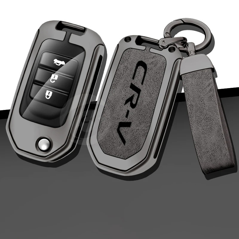 Zinc Alloy Car Smart Remote Key Case Cover Shell Fob Holder for Honda CRV Custom Logo Protected Key Bag Auto Accessories Keyless
Zinc Alloy Car Smart Remote Key Case Cover Shell Fob Holder for Honda CRV Custom Logo Protected Key Bag Auto Accessories Keyless