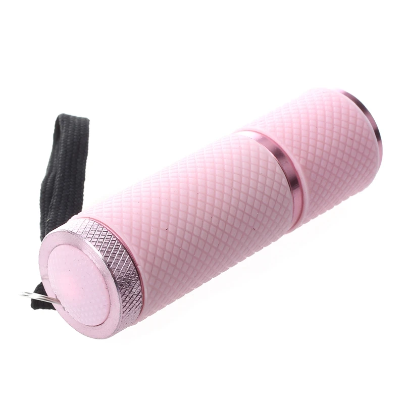 4X Outdoor Mini Pink Rubber Coated 9-LED Flashlight Torch 
4X Outdoor Mini Pink Rubber Coated 9-LED Flashlight Torch
