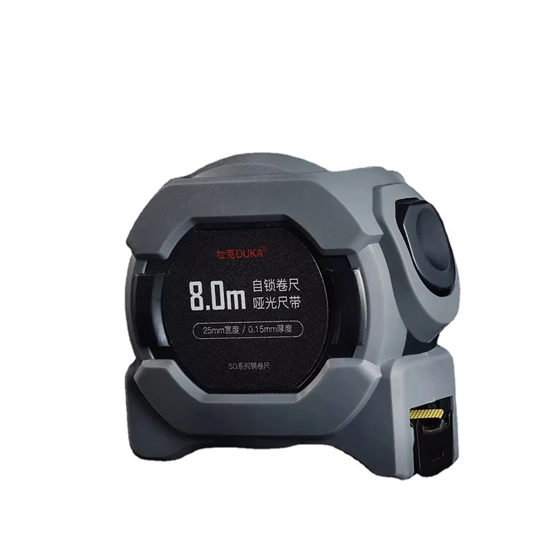 DUKA Sd 8M Precision Steel Tape Measure Frosted Telescopic Ruler Rubber Drop-Proof Portable Drawing Measuring Tool
DUKA Sd 8M Precision Steel Tape Measure Frosted Telescopic Ruler Rubber Drop-Proof Portable Drawing Measuring Tool