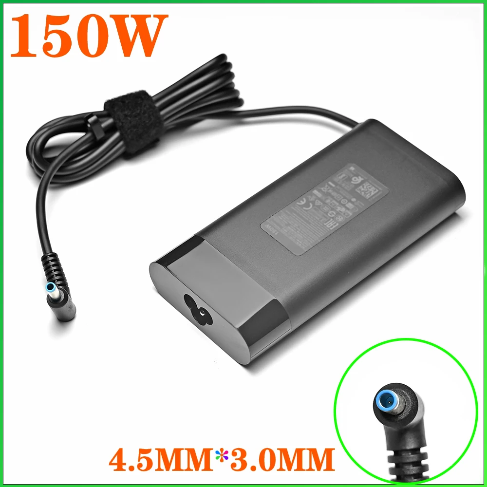 

150W 7.7A AC Adapter Charger For HP Pavilion Gaming 15 17 Laptop Zbook 15 G3 G4 G5 G6 OMEN 15 17 TPN-DA03 TPN-DA09 775626-003
