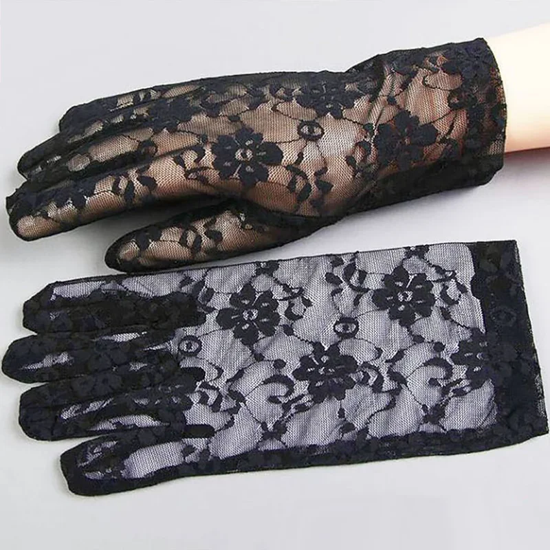 Sexy Lace Driving Gloves Spring Summer Women Thin Lace Sunscreen Gloves Lady UV Protection Full Finger Gloves
Sexy Lace Driving Gloves Spring Summer Women Thin Lace Sunscreen Gloves Lady UV Protection Full Finger Gloves