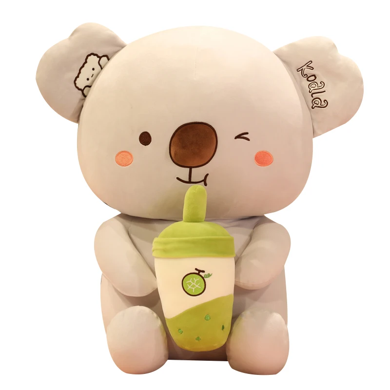 Hot Koalas Plush Toy Soft Cartoon Animal Koala Bear Holding Bubble Tea Cup Kawaii Stuffed Doll Pillow Kids Gift
Hot Koalas Plush Toy Soft Cartoon Animal Koala Bear Holding Bubble Tea Cup Kawaii Stuffed Doll Pillow Kids Gift