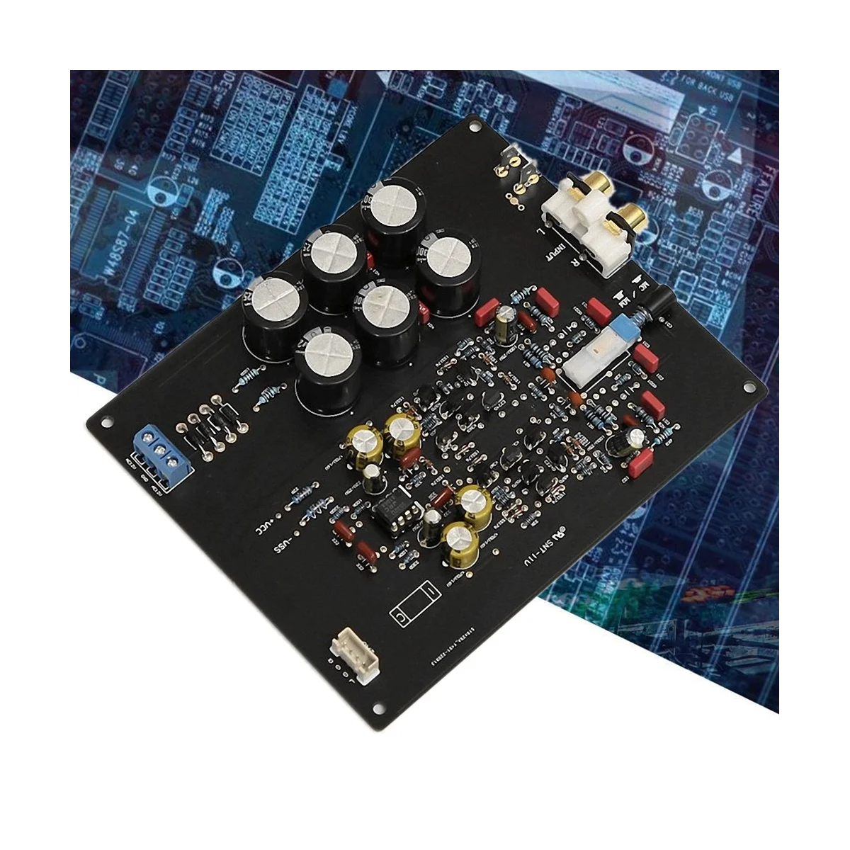 M5 JRC5532 MC мм передняя плата проигрывателя сцены 3300UF/25V x 6 схема фильтра аудио сигнала платы для дома DIY
M5 JRC5532 MC мм передняя плата проигрывателя сцены 3300UF/25V x 6 схема фильтра аудио сигнала платы для дома DIY