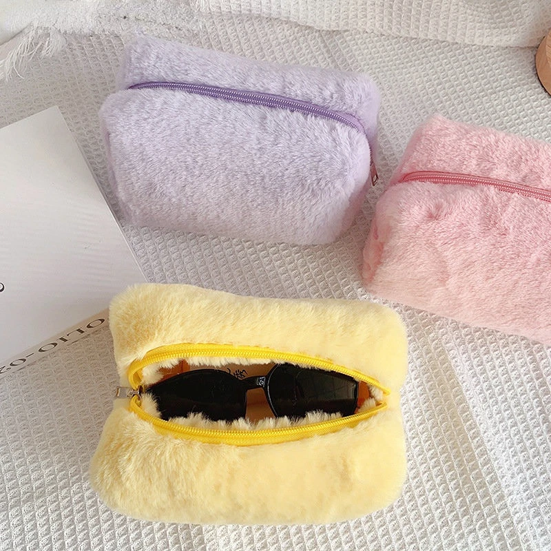 Однотонная меховая косметичка, Женский мягкий дорожный органайзер для косметики, плюшевая сумка для карандашей, портативная Милая космети...
Однотонная меховая косметичка, Женский мягкий дорожный органайзер для косметики, плюшевая сумка для карандашей, портативная Милая космети...