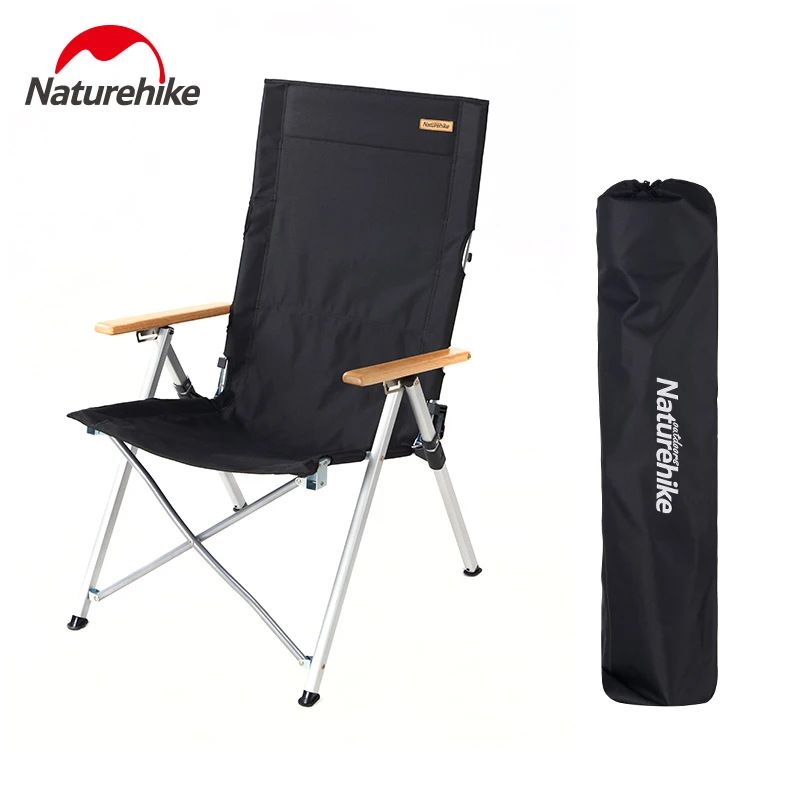 

Naturehike Chair Camping Chair Folding Chair Outdoor Wood Chair nature hike chair Camp Chair NH Relax Chair Picnic Beach Chair