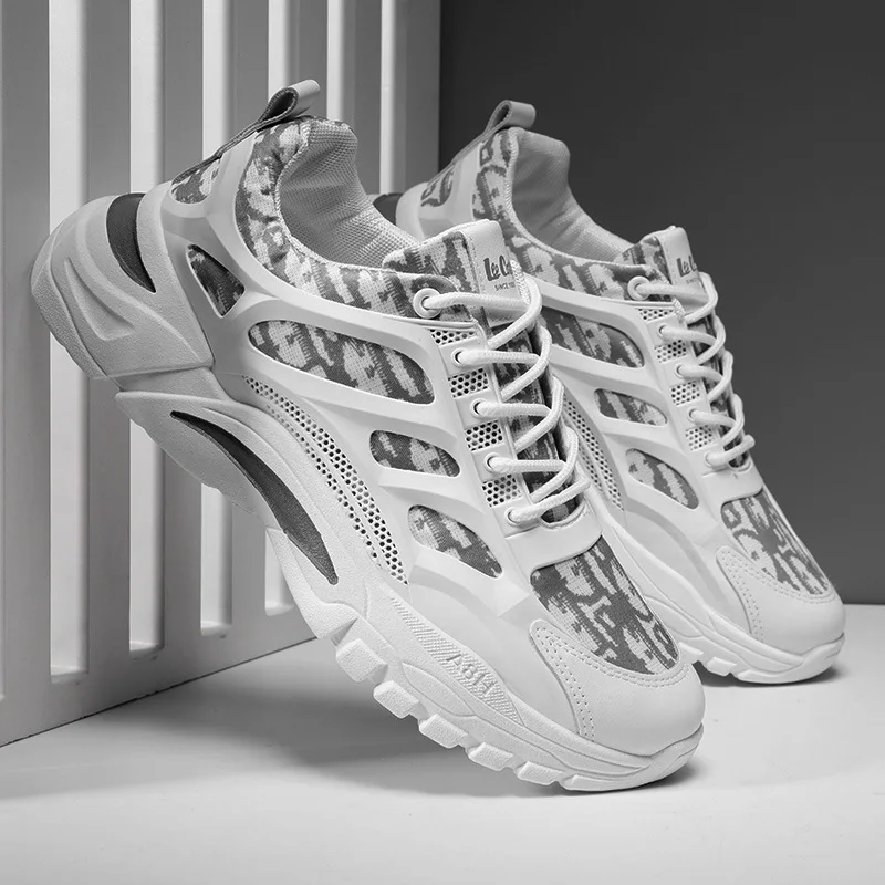 2022 Tennis Shoes Sneakers Men Thick Bottom Lace Up Breathable Light Casual Shoes Fashion Running Sports Vulcanize Shoes Female
2022 Tennis Shoes Sneakers Men Thick Bottom Lace Up Breathable Light Casual Shoes Fashion Running Sports Vulcanize Shoes Female