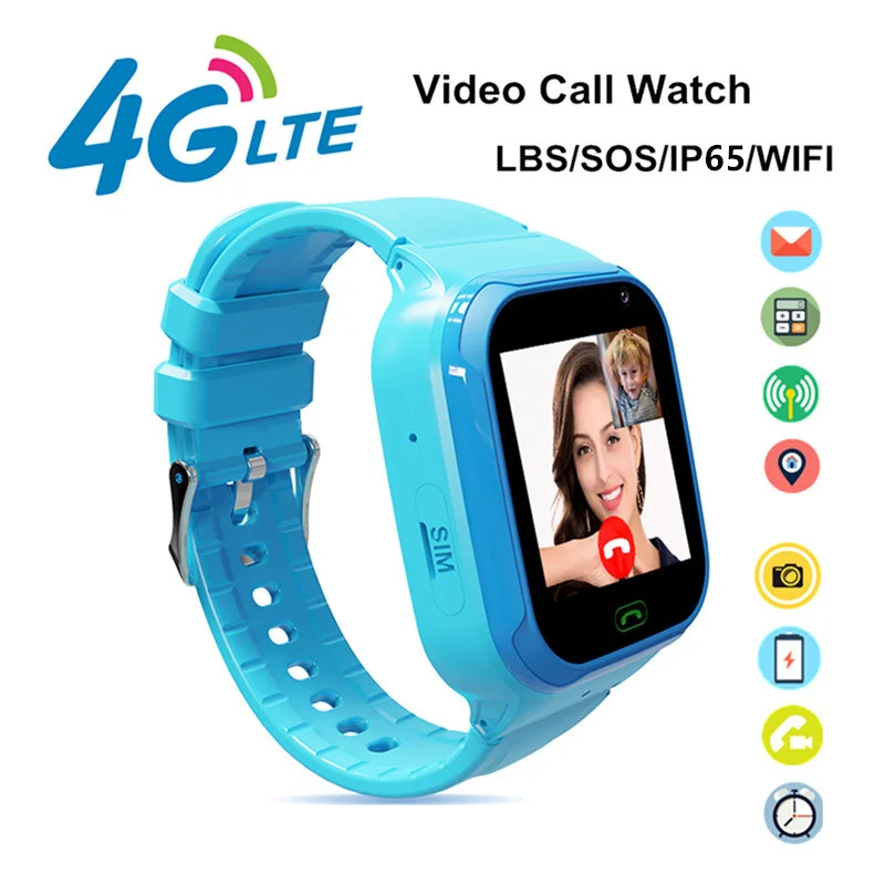 Kids Smart Watch 4G Phone Watch Family Video Call Lithium Battery 400mAH SOS LBS+WIFI Location Tracker Age 3-14 Child Smartwatch
Kids Smart Watch 4G Phone Watch Family Video Call Lithium Battery 400mAH SOS LBS+WIFI Location Tracker Age 3-14 Child Smartwatch
