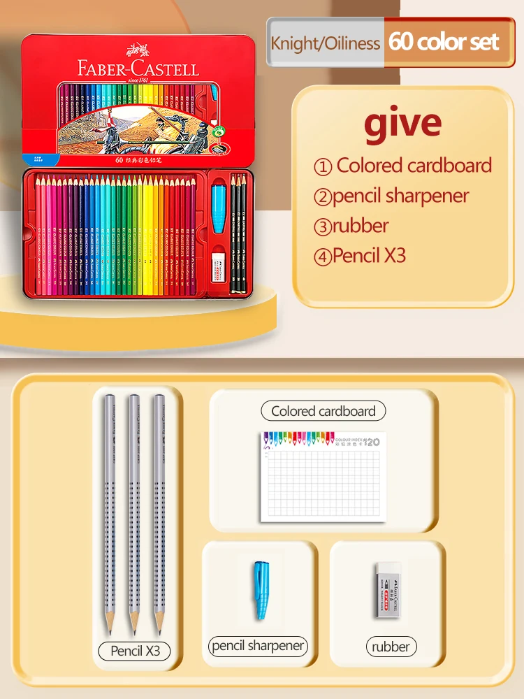 Цветные карандаши Faber Castell Oil Professional Premier Lapis De Cor
Цветные карандаши Faber Castell Oil Professional Premier Lapis De Cor