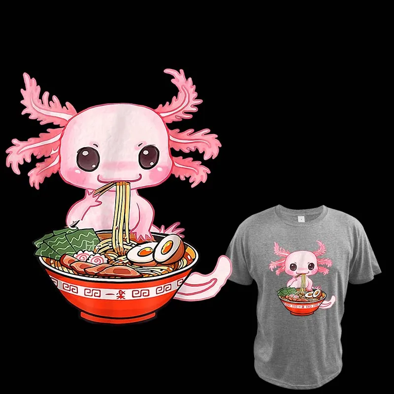 Kawaii Axolotl Eating Ramen Noodles Adhesive Patches Anime Cute Gift Household Iron On Clorhing Stickers 
Kawaii Axolotl Eating Ramen Noodles Adhesive Patches Anime Cute Gift Household Iron On Clorhing Stickers