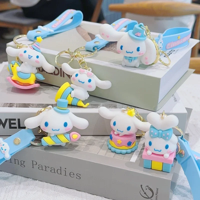 

Kawaii Sanrio аниме Cinnamoroll милый мультфильм брелок милые детские милые вещи для девочек