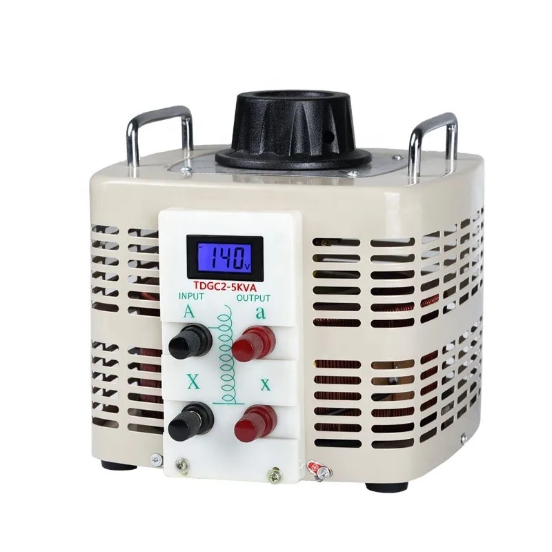 ZX TDGC2-5KVA Factory Direct Single Phase Variac Variable Transformer Ac Adjustable Voltage Regulator/ Stabilizer
ZX TDGC2-5KVA Factory Direct Single Phase Variac Variable Transformer Ac Adjustable Voltage Regulator/ Stabilizer