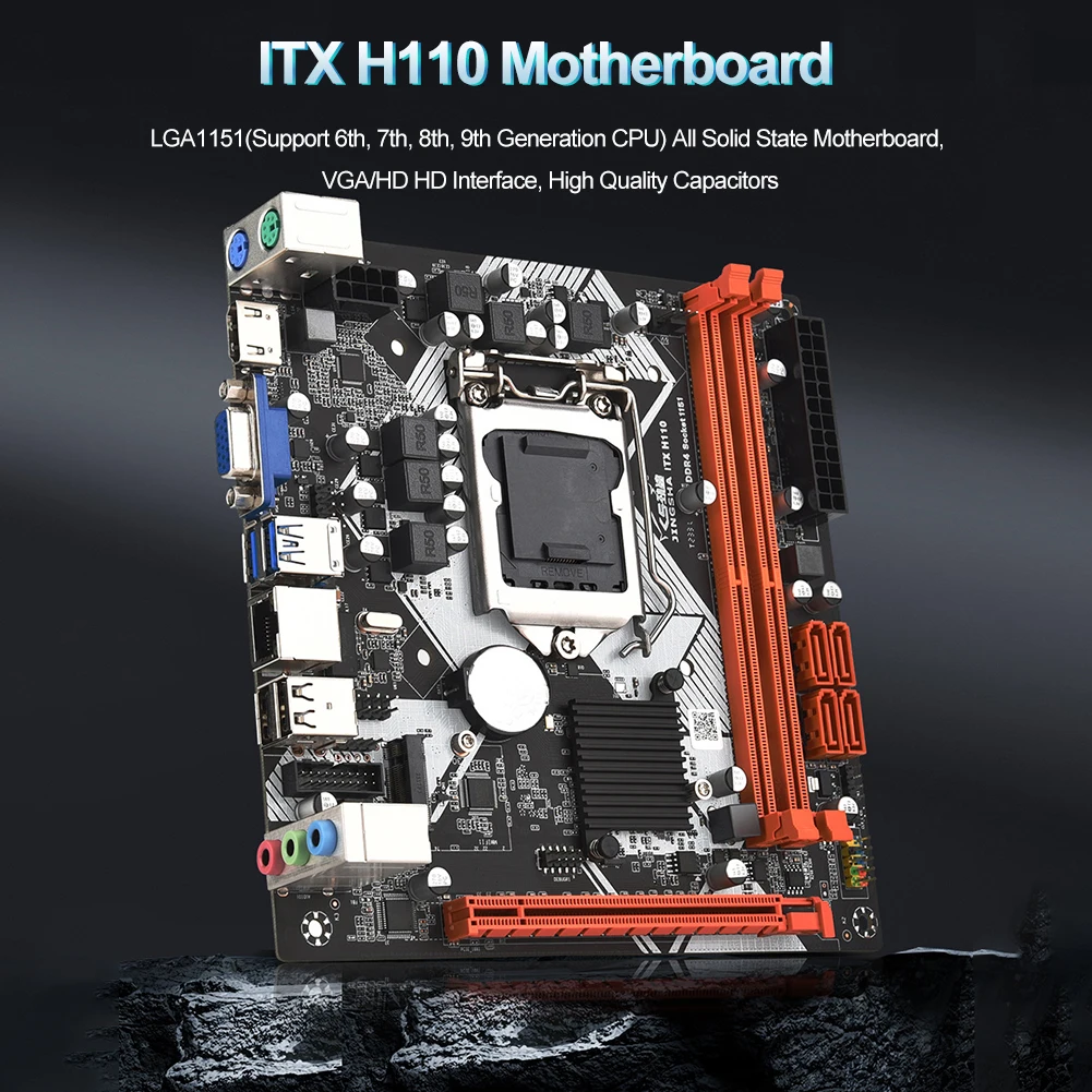 Материнская плата H110 LGA1151 PC USB2.0/3,0, материнская плата для компьютера M.2 NVME, материнская плата для настольного компьютера DDR4 32 Гб, поддержка 1151 6/7/8/9 ЦП
Материнская плата H110 LGA1151 PC USB2.0/3,0, материнская плата для компьютера M.2 NVME, материнская плата для настольного компьютера DDR4 32 Гб, поддержка 1151 6/7/8/9 ЦП
